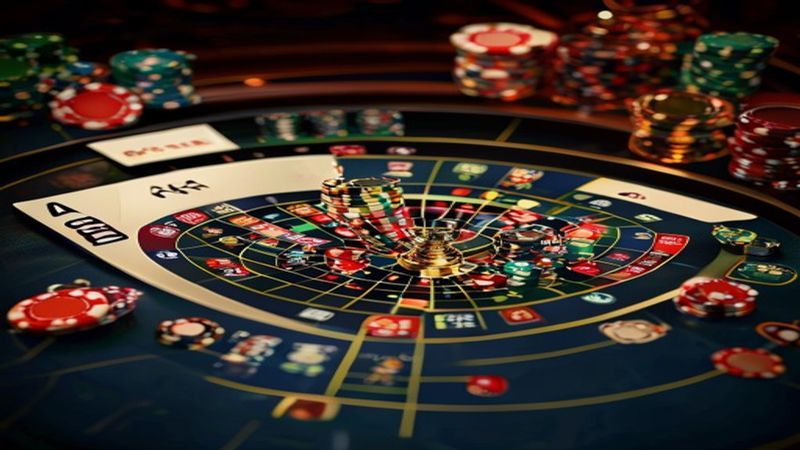 Bàn baccarat trực tuyến với dealer chia bài trực tiếp